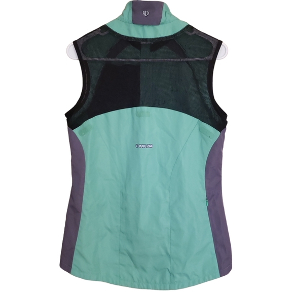 Pearl Izumi Women's Medium Mint Green Cycling Vest - Picture 2 of 7